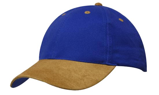 Brushed Heavy Cotton with Suede Peak