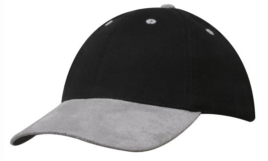 Brushed Heavy Cotton with Suede Peak