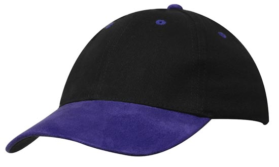Brushed Heavy Cotton with Suede Peak