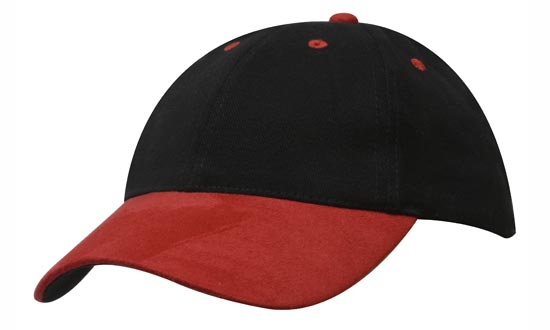 Brushed Heavy Cotton with Suede Peak