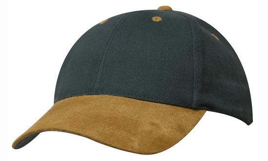Brushed Heavy Cotton with Suede Peak