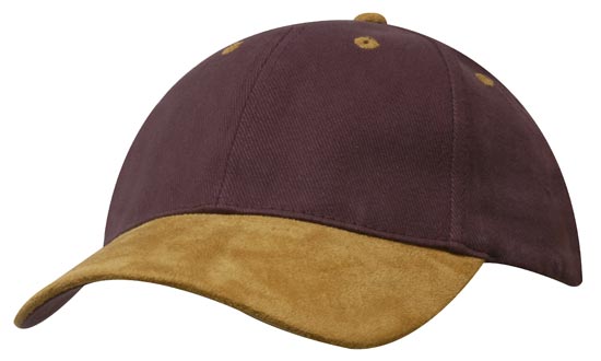 Brushed Heavy Cotton with Suede Peak