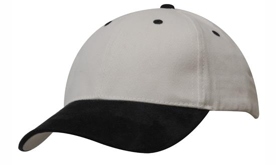 Brushed Heavy Cotton with Suede Peak