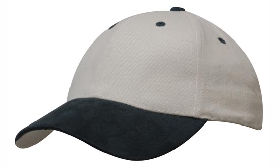 Brushed Heavy Cotton with Suede Peak