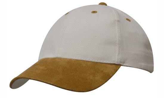 Brushed Heavy Cotton with Suede Peak