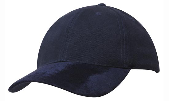 Brushed Heavy Cotton with Suede Peak