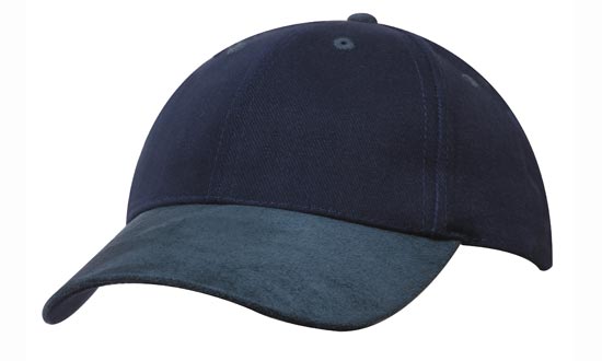 Brushed Heavy Cotton with Suede Peak