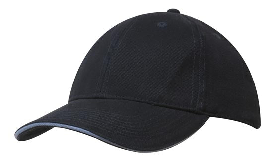 Brushed Heavy Cotton with Sandwich Trim