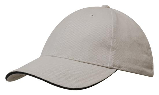 Brushed Heavy Cotton with Sandwich Trim