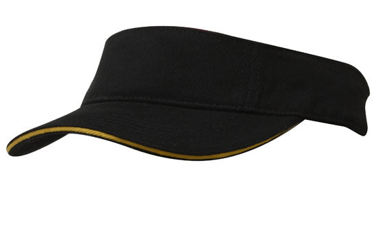 Brushed Heavy Cotton Visor