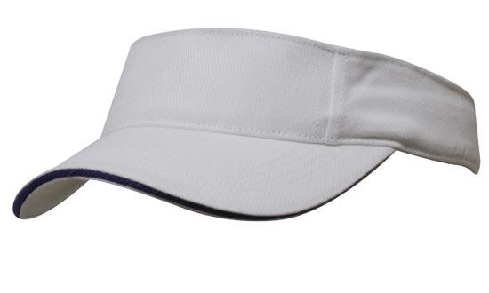 Brushed Heavy Cotton Visor