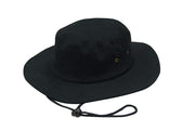 Brushed Heavy Sports Twill Hat in Black