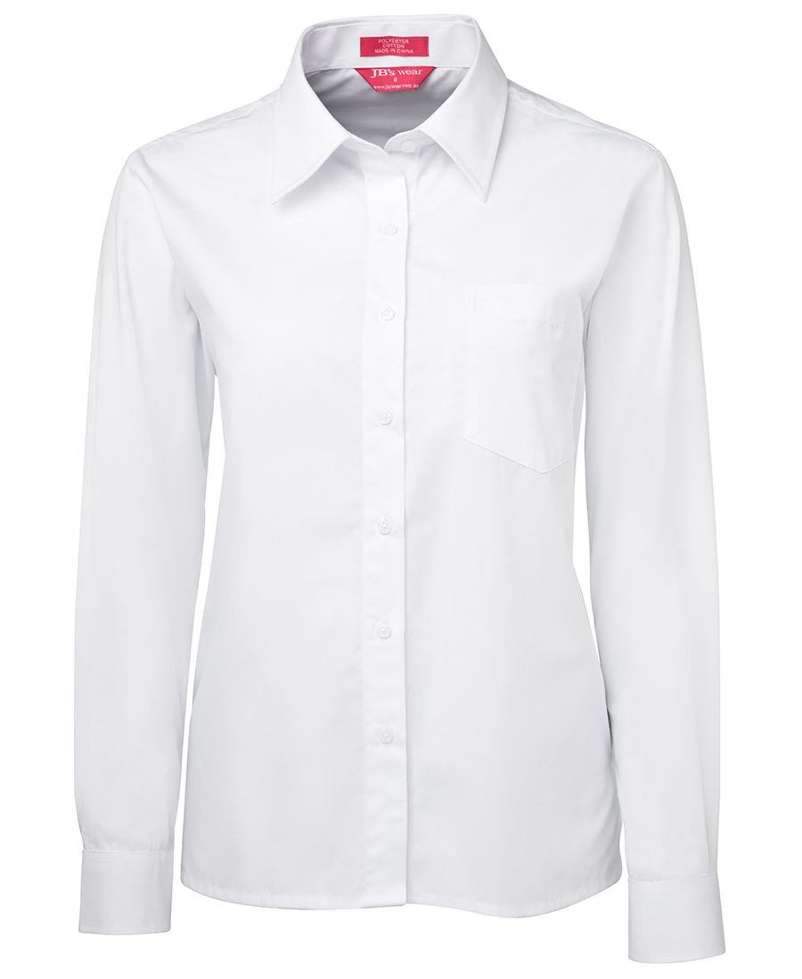 JB's Ladies L/S Original Poplin Shirt