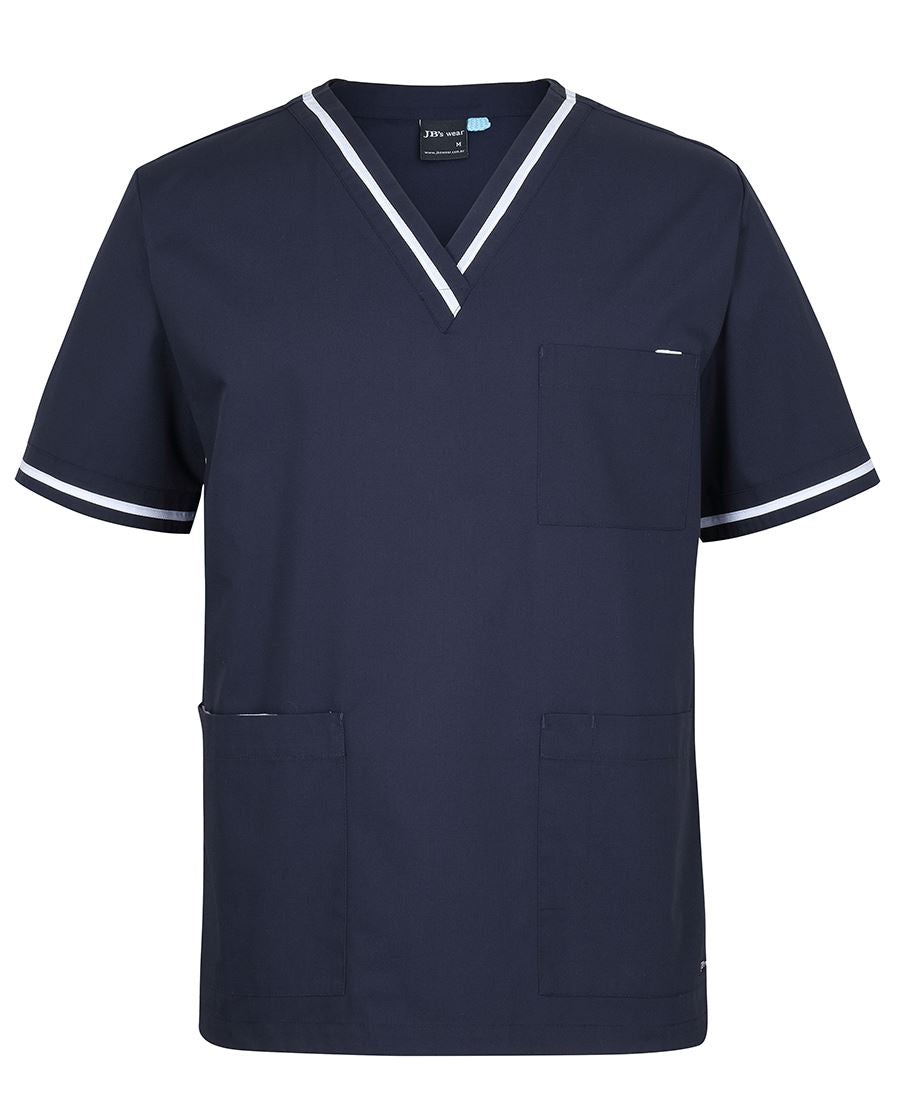 4SCT JB's Contrast Unisex Scrubs Top