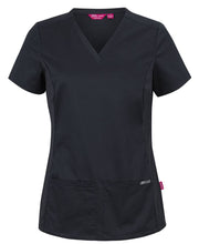 JB's Ladies Premium Stretch Panel Scrub Top