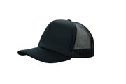 Trucker Mesh Cap in Black