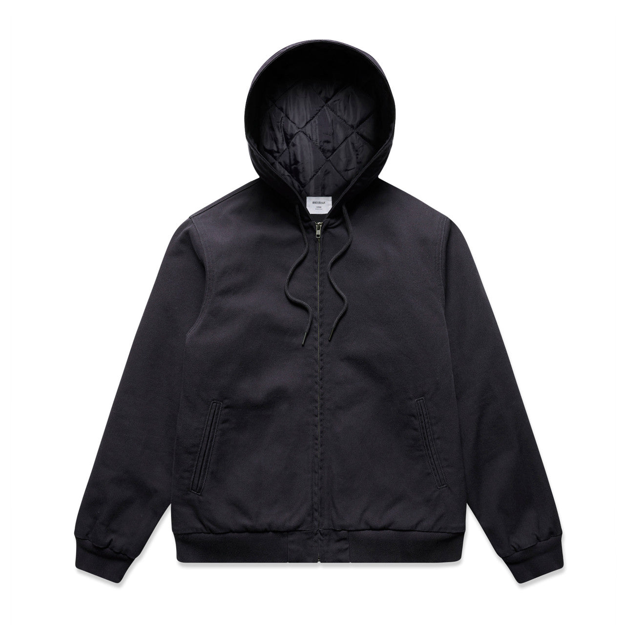 5532 Canvas Bomber Hood Jacket