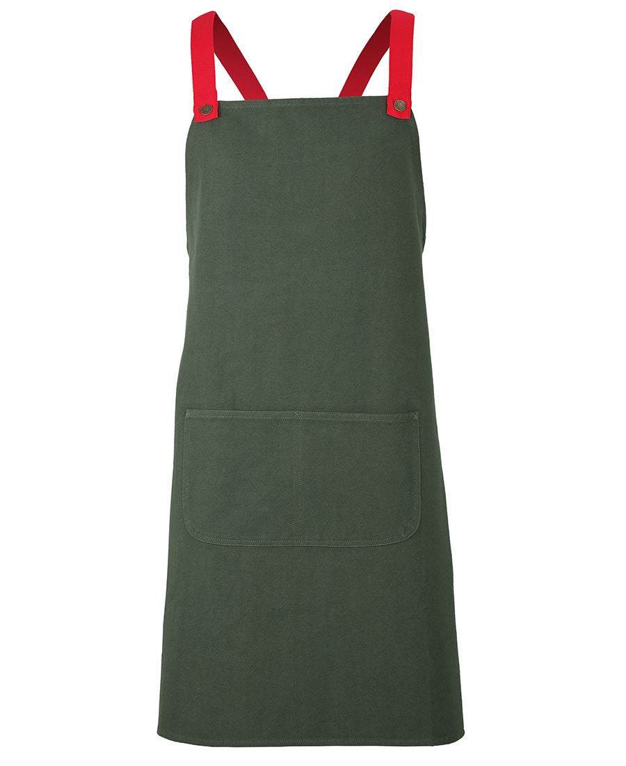 5ACBC JB's Cross Back Canvas Apron (without Strap)