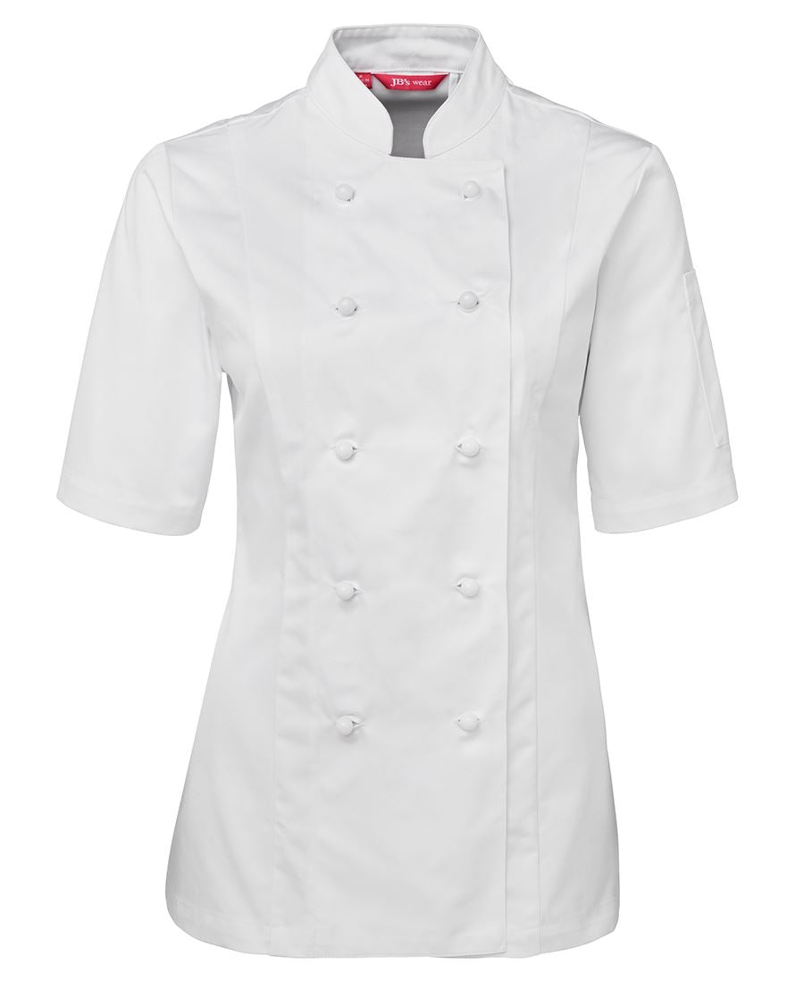 5CJ21 JB's Ladies S/S Chef's Jacket