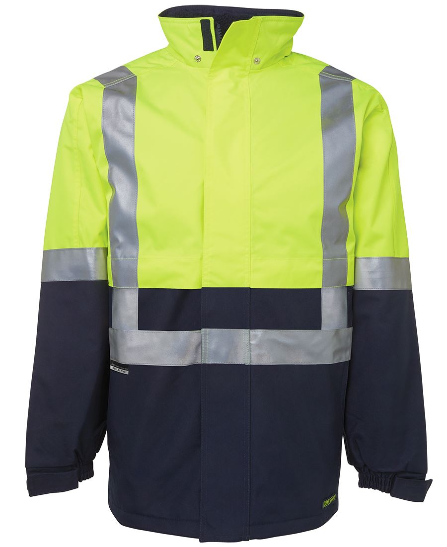 6DATJ JB's HV A.T. (D+N) Jacket - Lime/Navy
