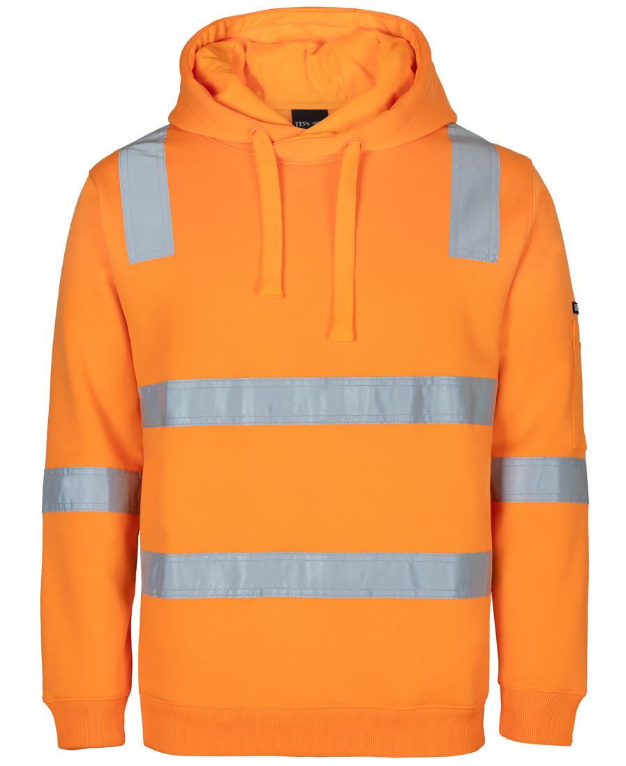 6DAVH JB's VIC Rail (D+N) Hoodie - Orange