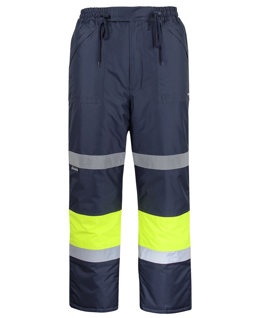 6DFP JB's Freezer Pants With Tape - Navy/Lime
