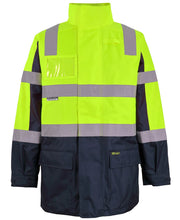 6DNCJ JB's HV (D+N) Visionary Jacket - Lime/Navy