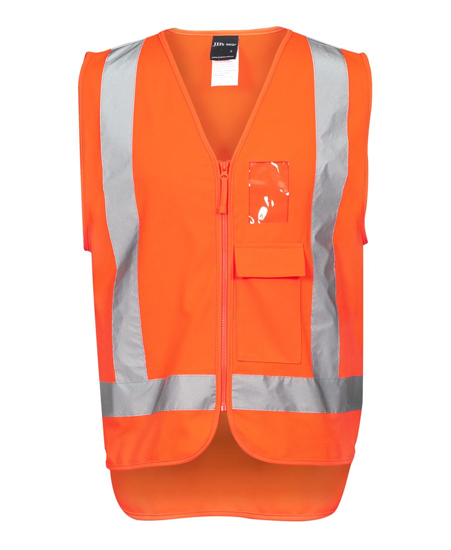 6DNDT JB's HV Zip (D+N) TTMC-W Vest - Orange