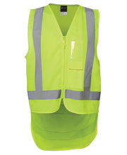6DNDV JB's HV Zip Drop Tail H Pattern (D+N) Vest - Lime