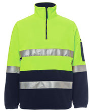 6DNPF JB's HV (D+N) 1/2 Zip Polar - Lime/Navy