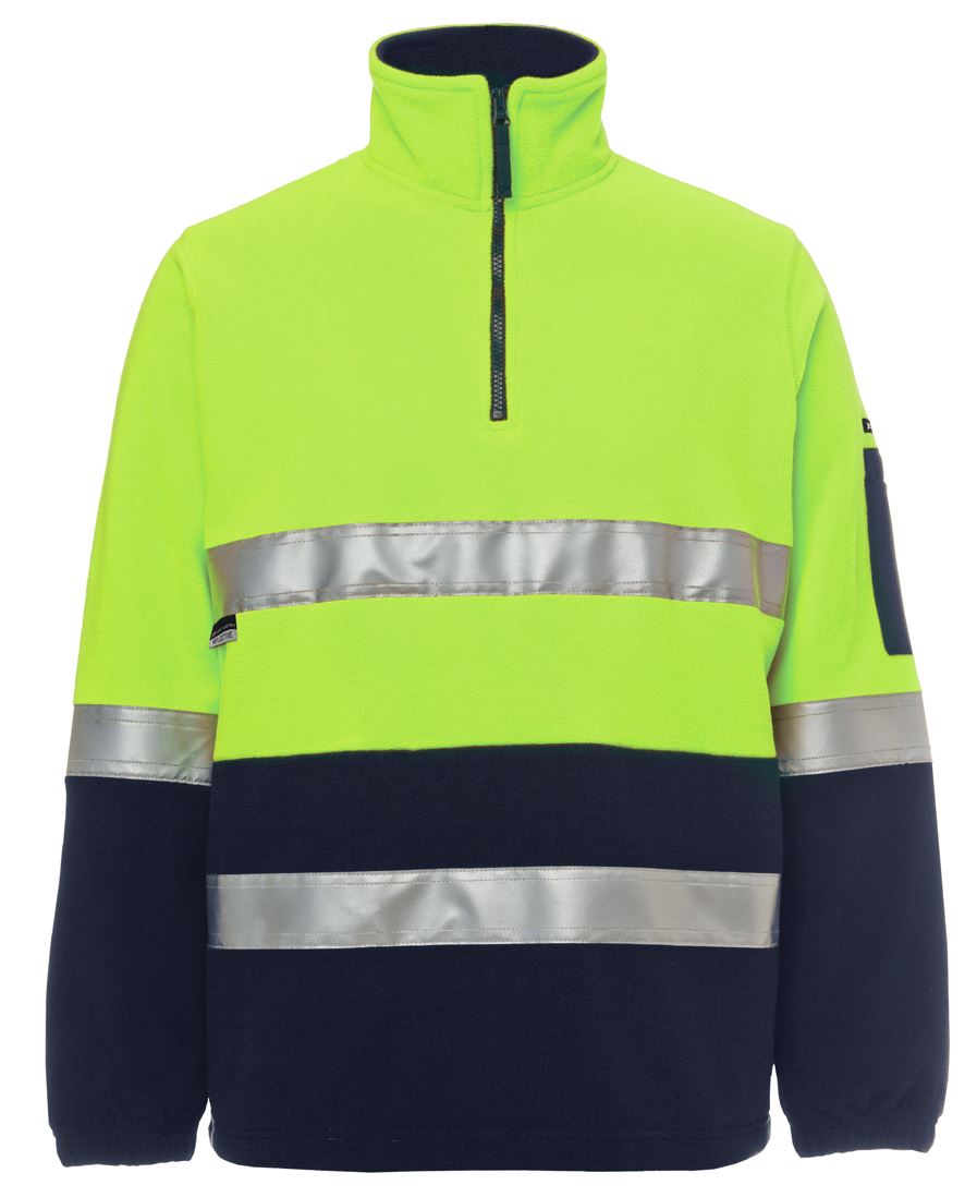 6DNPF JB's HV (D+N) 1/2 Zip Polar - Lime/Navy