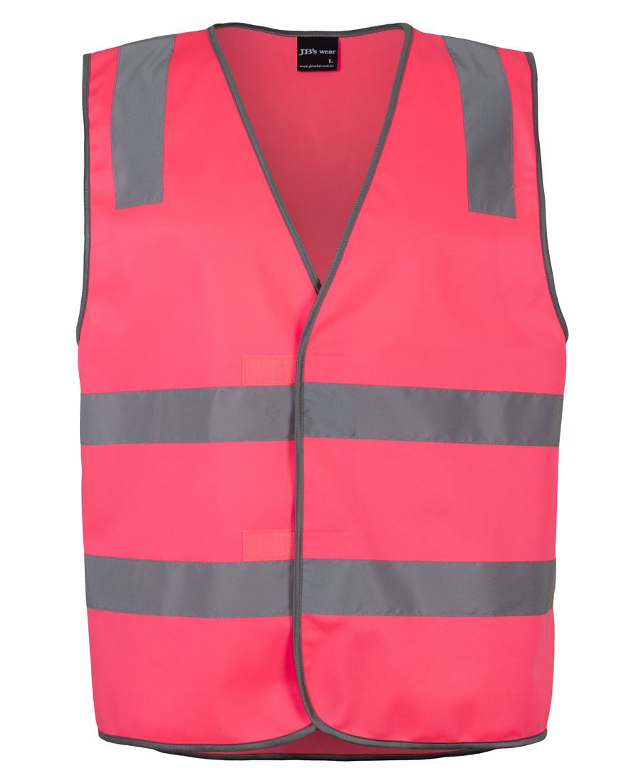 6Dnsv JB's HV (D+N) Safety Vest - Pink