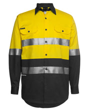 6DNWL JB's HV (D+N) L/S 150G W/Shirt - Yellow/Black