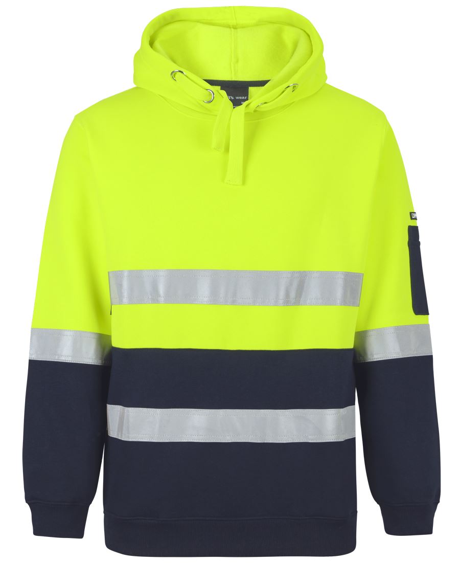 6DPOH JB's HV (D+N) Pull Over Hoodie - Lime/Navy