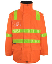 6DVRL JB's VIC Road (D+N) Zip Off Sleeve L/Line Jacket - Orange