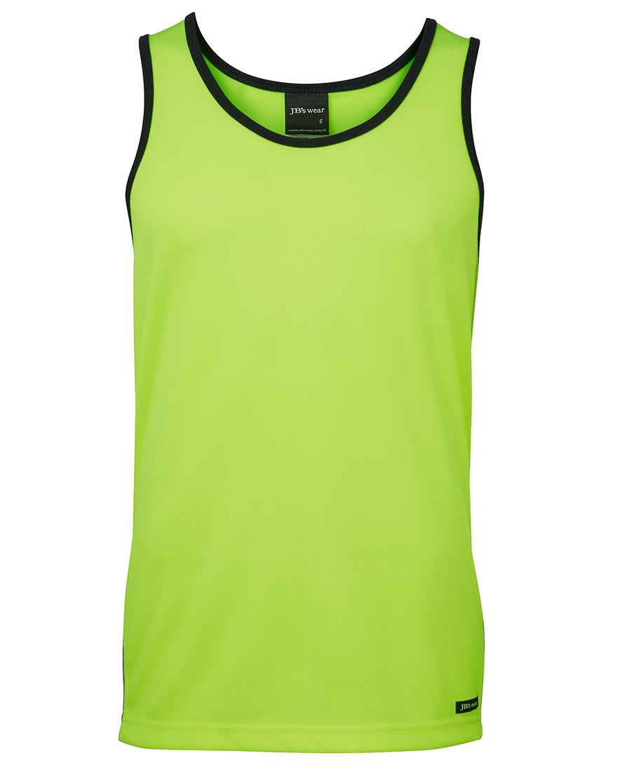 6HCS4 JB's HV 4602.1 Contrast Singlet - Lime/Navy
