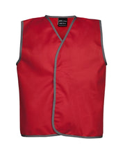 6HFU JB's Kids Coloured Tricot Vest Red - 0-02 - Red