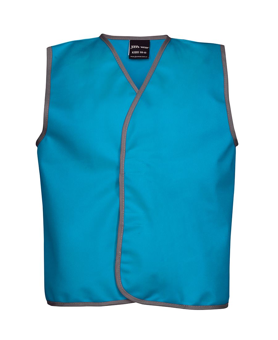 6Hfu JB's Kids Coloured Tricot Vest Red - 0-02 - Aqua