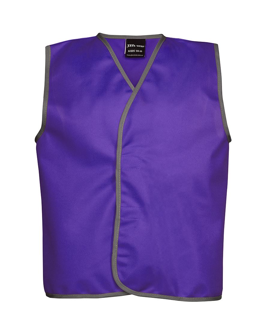 6Hfu JB's Kids Coloured Tricot Vest Red - 0-02 - Purple