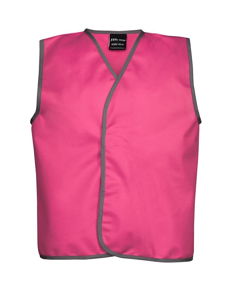 6Hfu JB's Kids Coloured Tricot Vest Red - 0-02 - Hot Pink