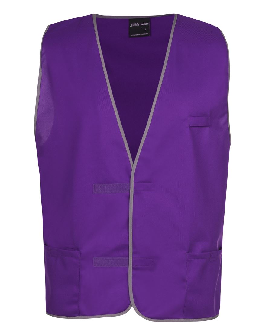 6Hfv JB's Coloured Tricot Vest - Purple