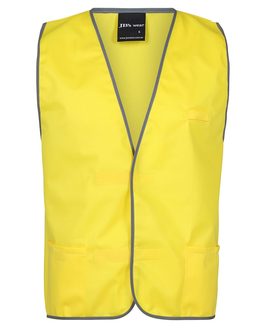6Hfv JB's Coloured Tricot Vest - Yellow