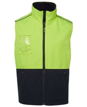 6HVAV JB's HV A.T. Vest - Lime/Navy