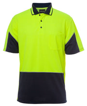 6HVGS JB's HV 4602.1 S/S Gap Polo - Lime/Navy