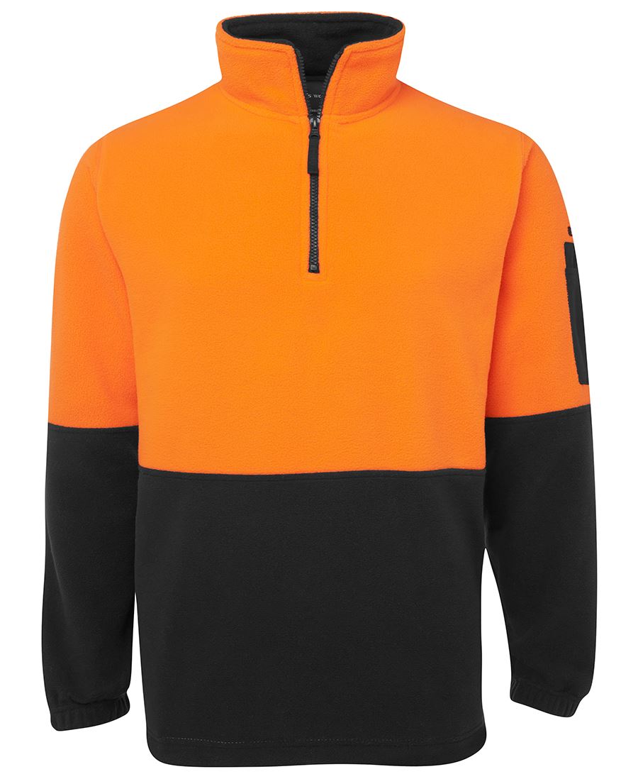 6Hvpf JB's HV 1/2 Zip Polar - Orange/Black