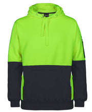 6HVPJ JB's HV 330G Pull Over Hoodie - Lime/Black