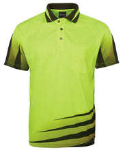 6HVRS JB's HV 4602.1 Rippa Sub Polo - Lime/Black