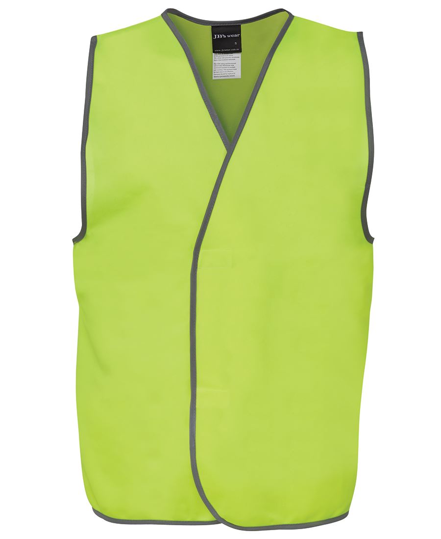 6HVSV JB's HV Safety Vest - Lime