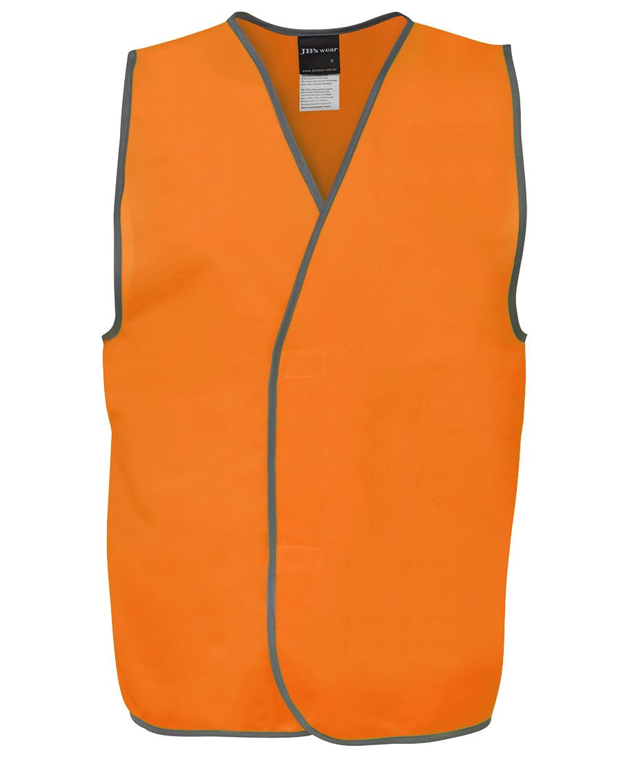 6Hvsv JB's HV Safety Vest - Orange