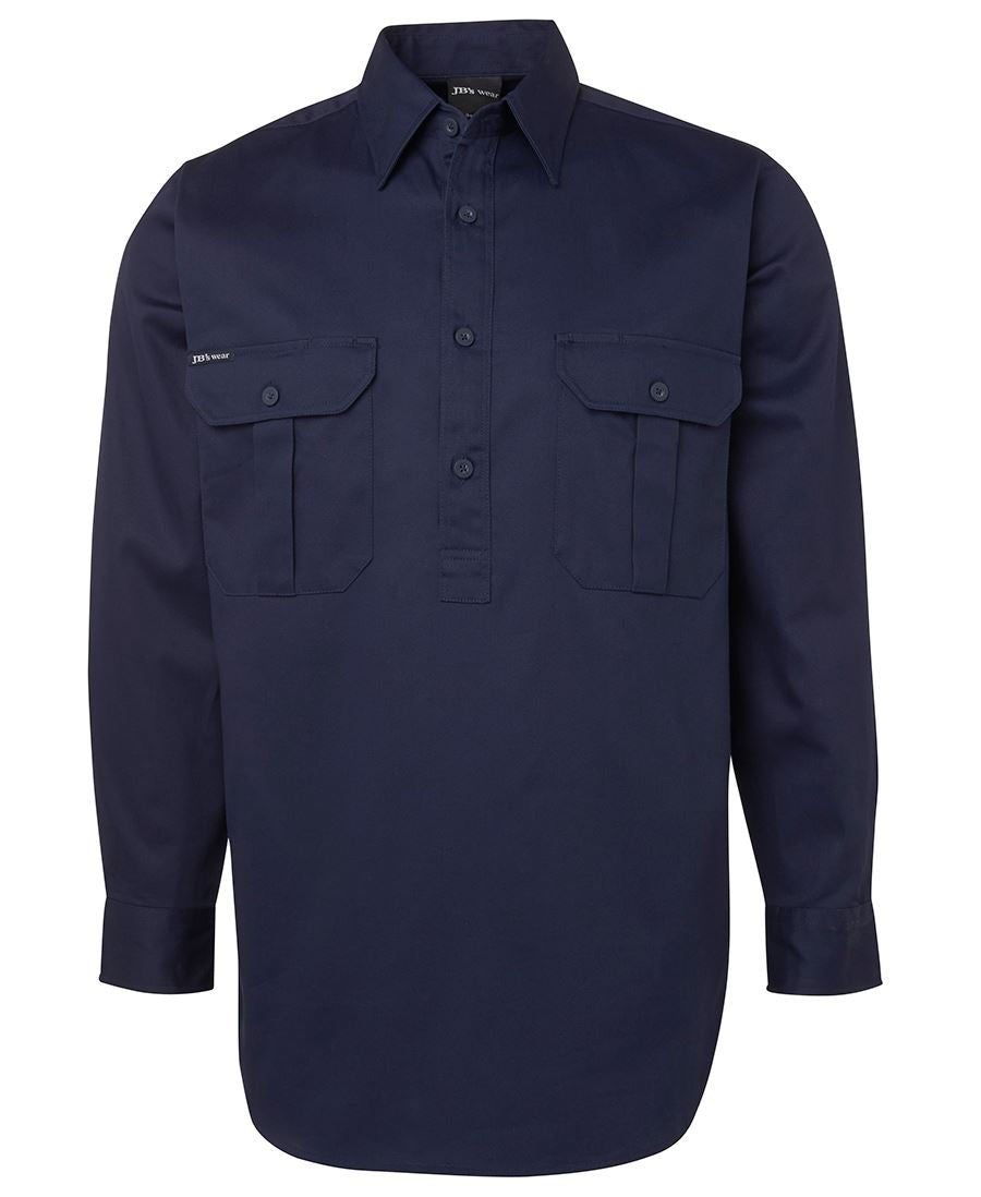 JB's Close Front L/S Work Shirt